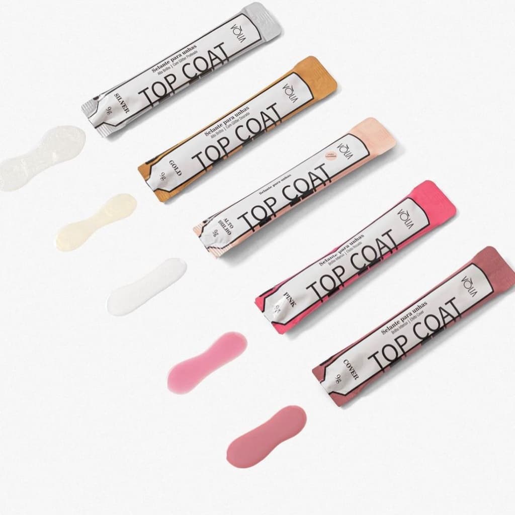 Sache Top Coat Volia 9g Lançamento 5 Cores