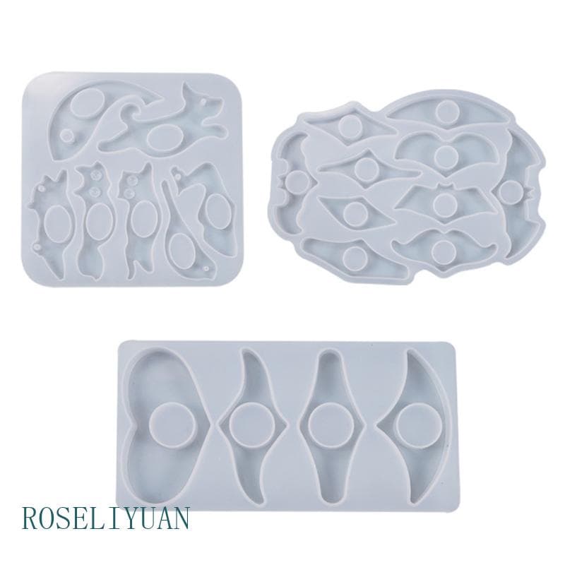 Porta-Livros ROS Molde Silicone Resina Epóxi Feito À Mão Polegar Artesanato Bricolagem