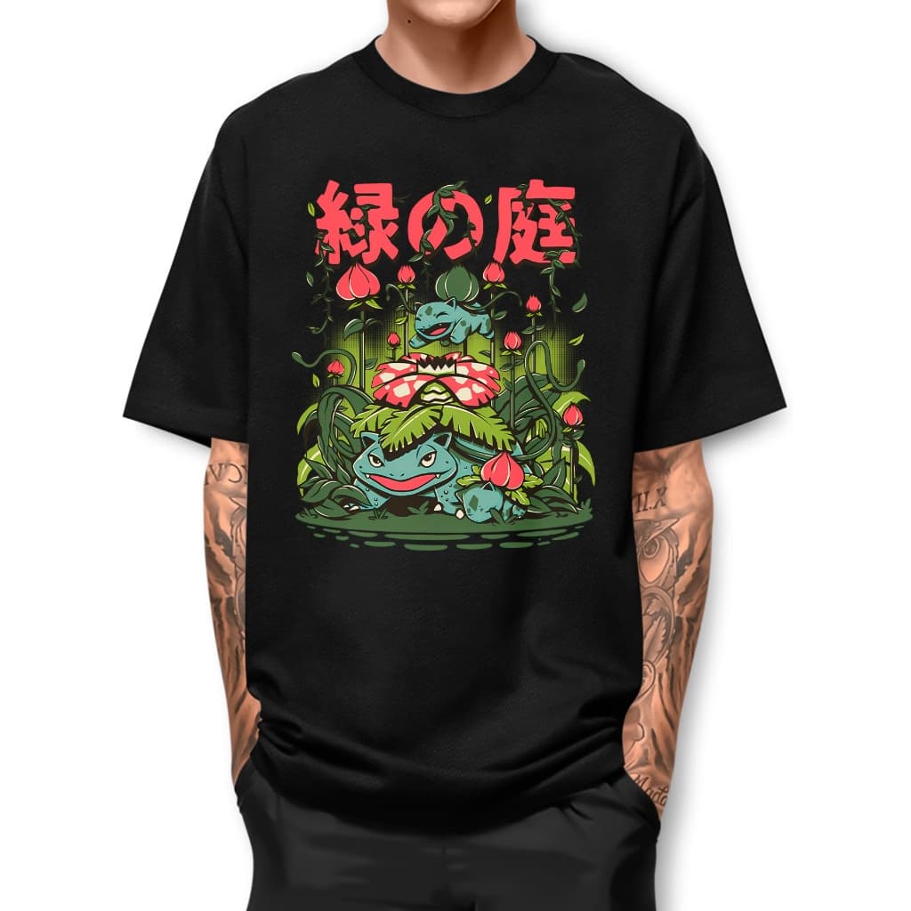 Camiseta  BULBASAUR EVOLUTION Basica Street Fio 30.1 Algodao Camisa BJ1
