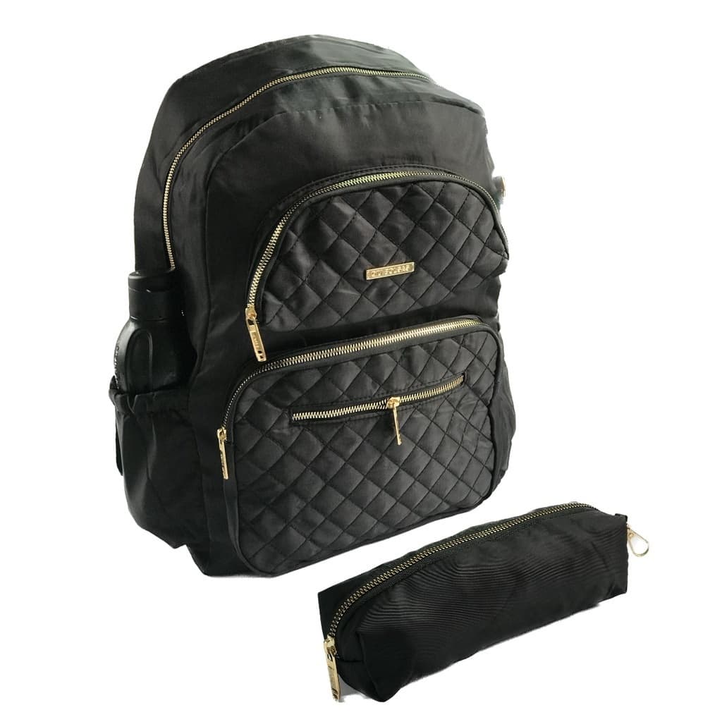 Mochila Femenina Com Grande CAPACIDADE e Varios DIVISORIOS e ESTOJO de Lapis codigo 1281-70