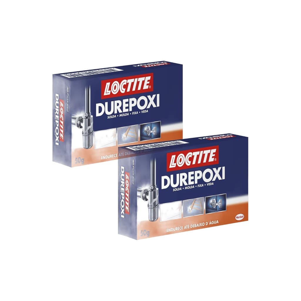 Kit com 2 Colas Loctite Durepoxi 50g