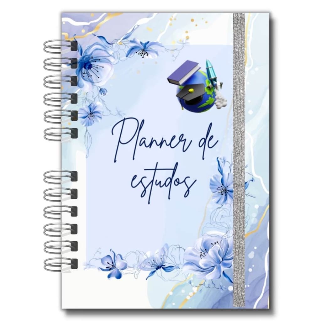 Agenda Planner de Estudos Acqua - Planejamento estratégico - EMF