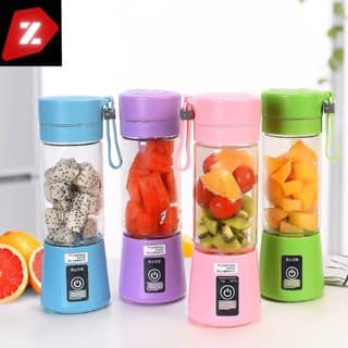 Mini Liquidificador 6 Lâminas Portátil Recarregável Micro Usb hm03