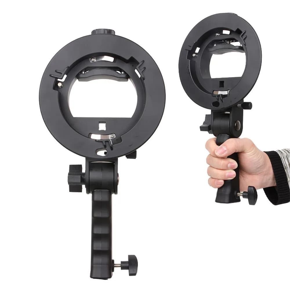 Suporte para Flash Speedlite em Tripés de Iluminação Softbox Sombrinha Beauty Dish e Bowens Adaptador Fotoparts