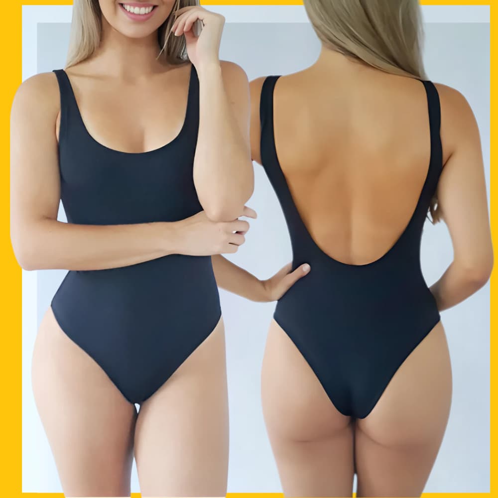 Maiô Feminino Praia Natação Costa Nua Suplex Oferta Forrado alça larga