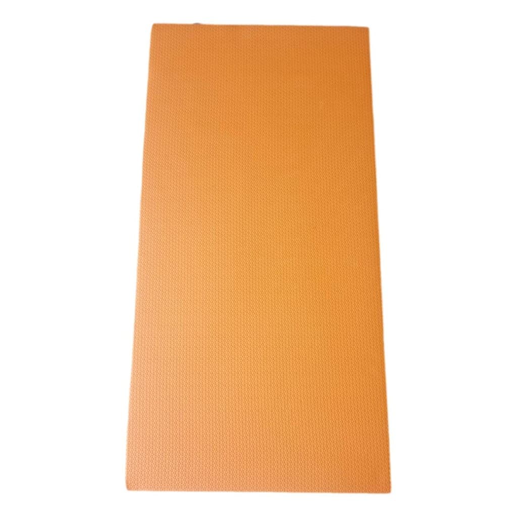 Colchonete Tatame Tapete EVA 100x50x2cm 20mm Laranja Ioga Ginástica Academia Yoga