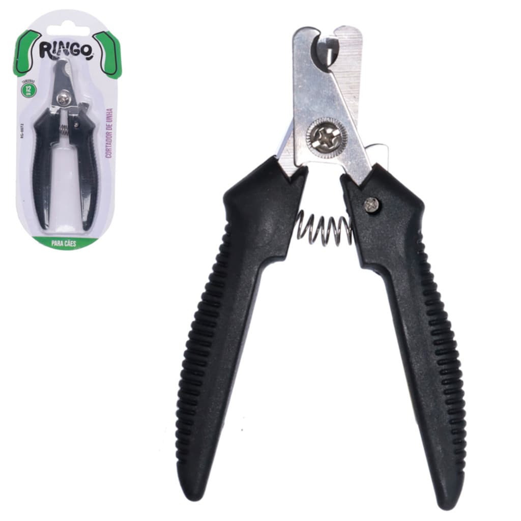 Alicate cortador de unha cachorros medio e grande para caes e gatos pets 12cm