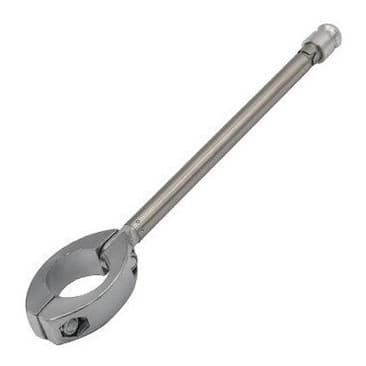 Antena 6 Estagio Retrovisor Corta Pipa Cromado Resistente