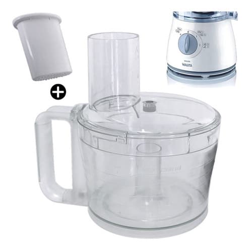 Jarra Multiprocessador Para Philips Walita Ri7620 Ri7625 Branco