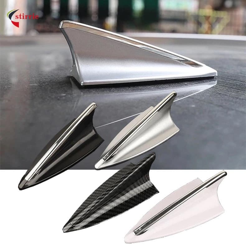 Carro Universal Manequim Barbatana De Tubarão Telhado Antena Decorativa Antiestática