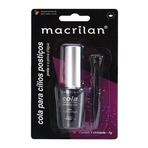 Cola Para Cílios Postiços Preto - Macrilan - CA-002B