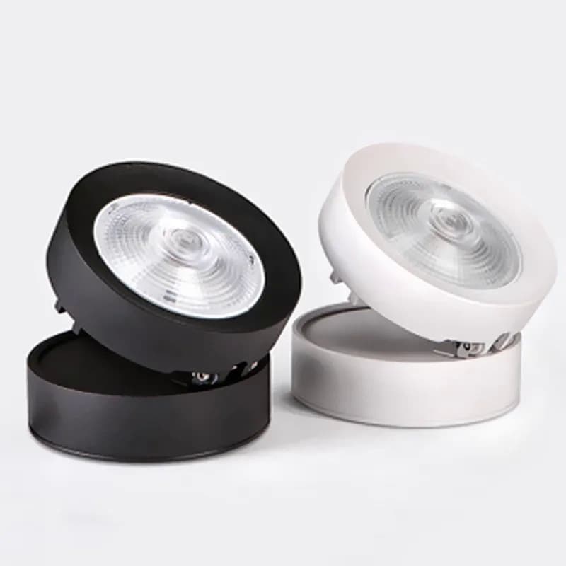 Nordic Pequeno Holofote Doméstico Montado Na Superfície Ângulo Ajustável Dobrável led downlight Sala De Estar Luz Teto 7