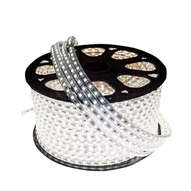 Fita Led 5050 Branco Frio 110v 100 Metros Provad'água