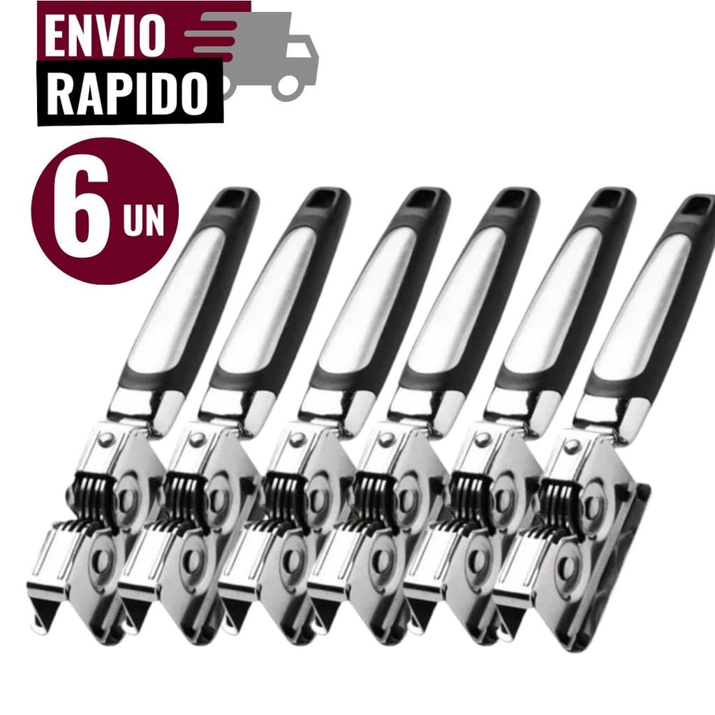 Conjunto 6 Amolador de Faca Afiador de Faca Inox Afiador Amolador de Facas e Tesouras para Uso Diário