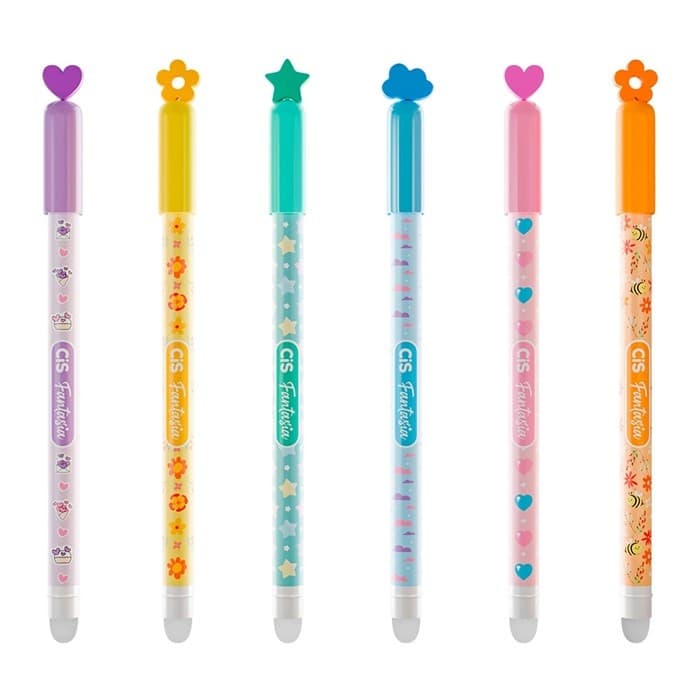 Caneta Gel Apagável 0.5mm Fantasia Sonhos CIS