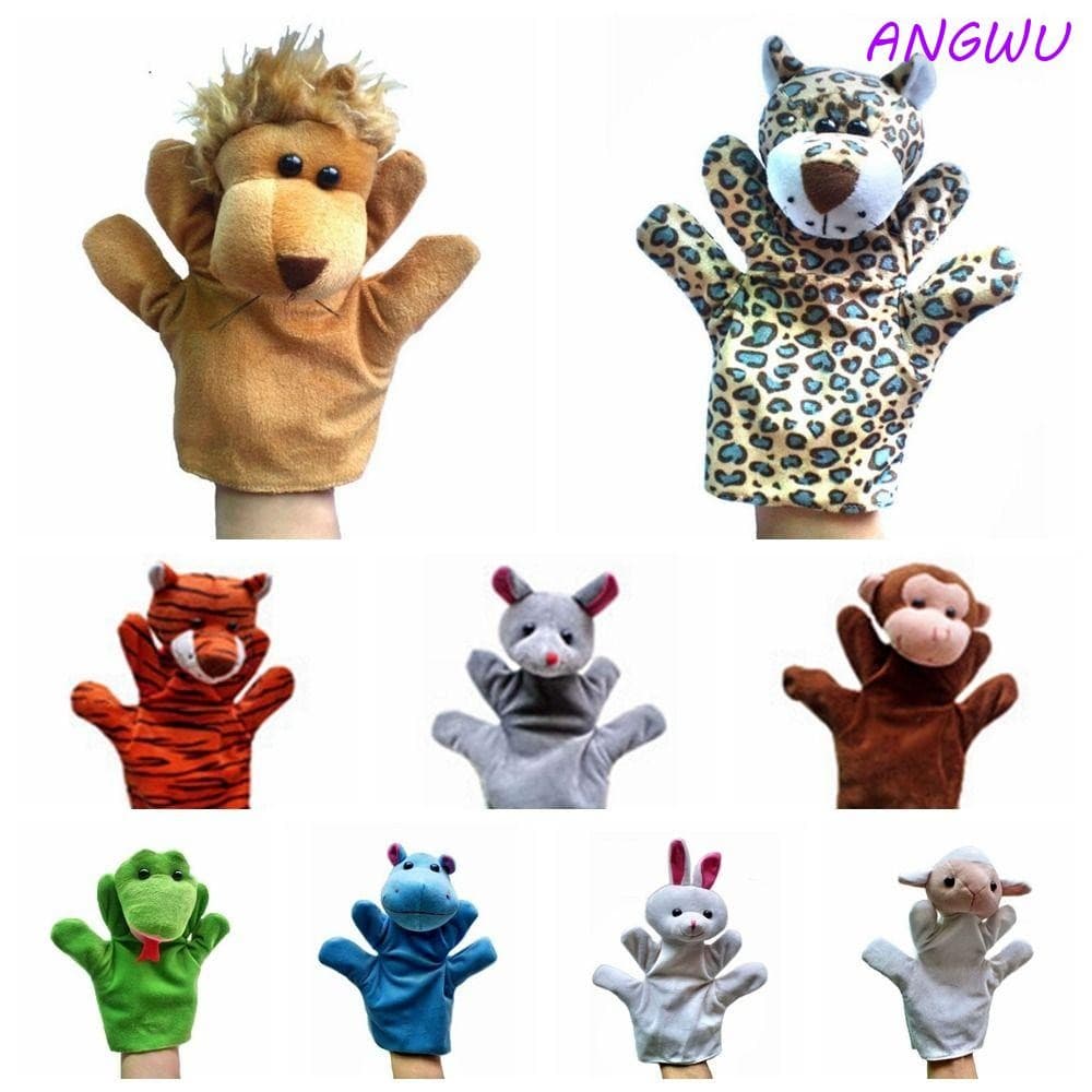 Fantoches De Mão ANGWU Para Animais , Adoráveis De Desenho Animado De Brinquedo De Pelúcia , 24 Tipos