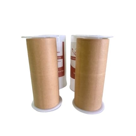 Kit C/2 Fitas Micropore Bege 10cm x 10 Metros - Vital