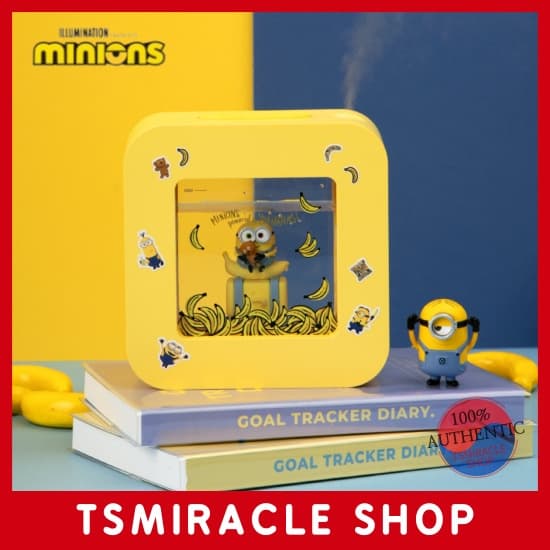 Royche Minions Rainbow Mood Light Umidificador Decoração Adesivo Apresentado