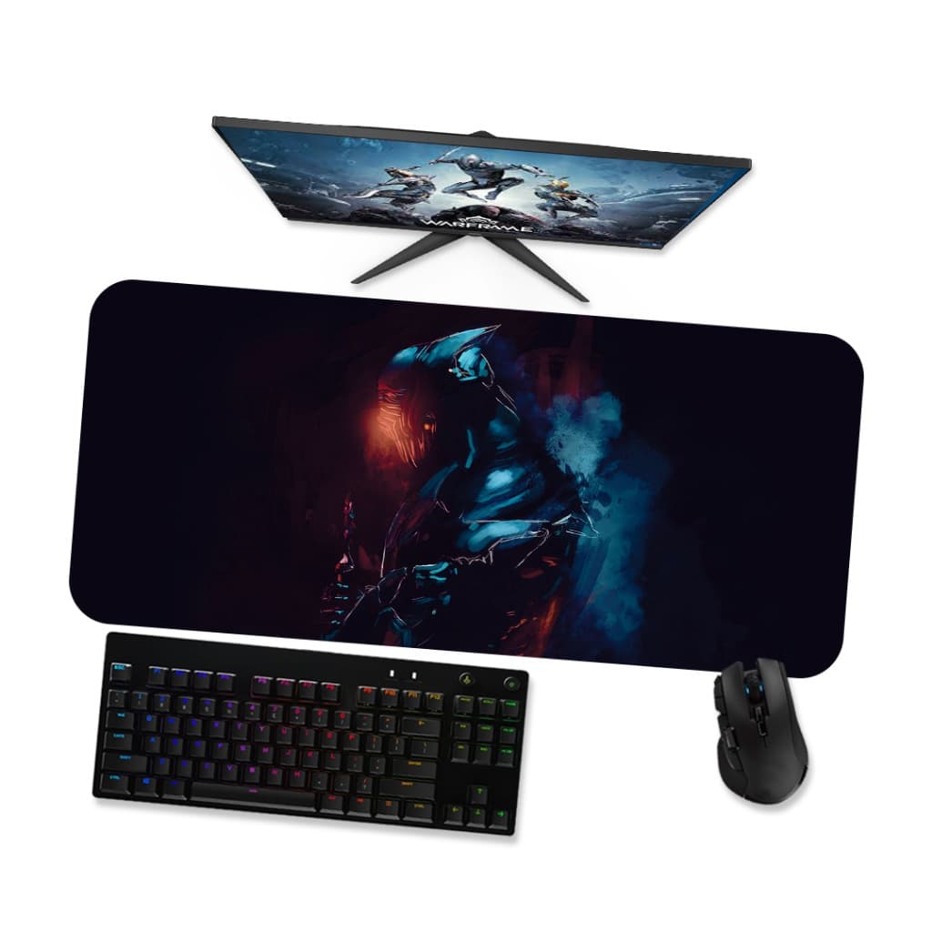 Mouse Pad Gamer Grande  Warframe Stalker 1  90x40 80x40 60x40 70x30 45x40