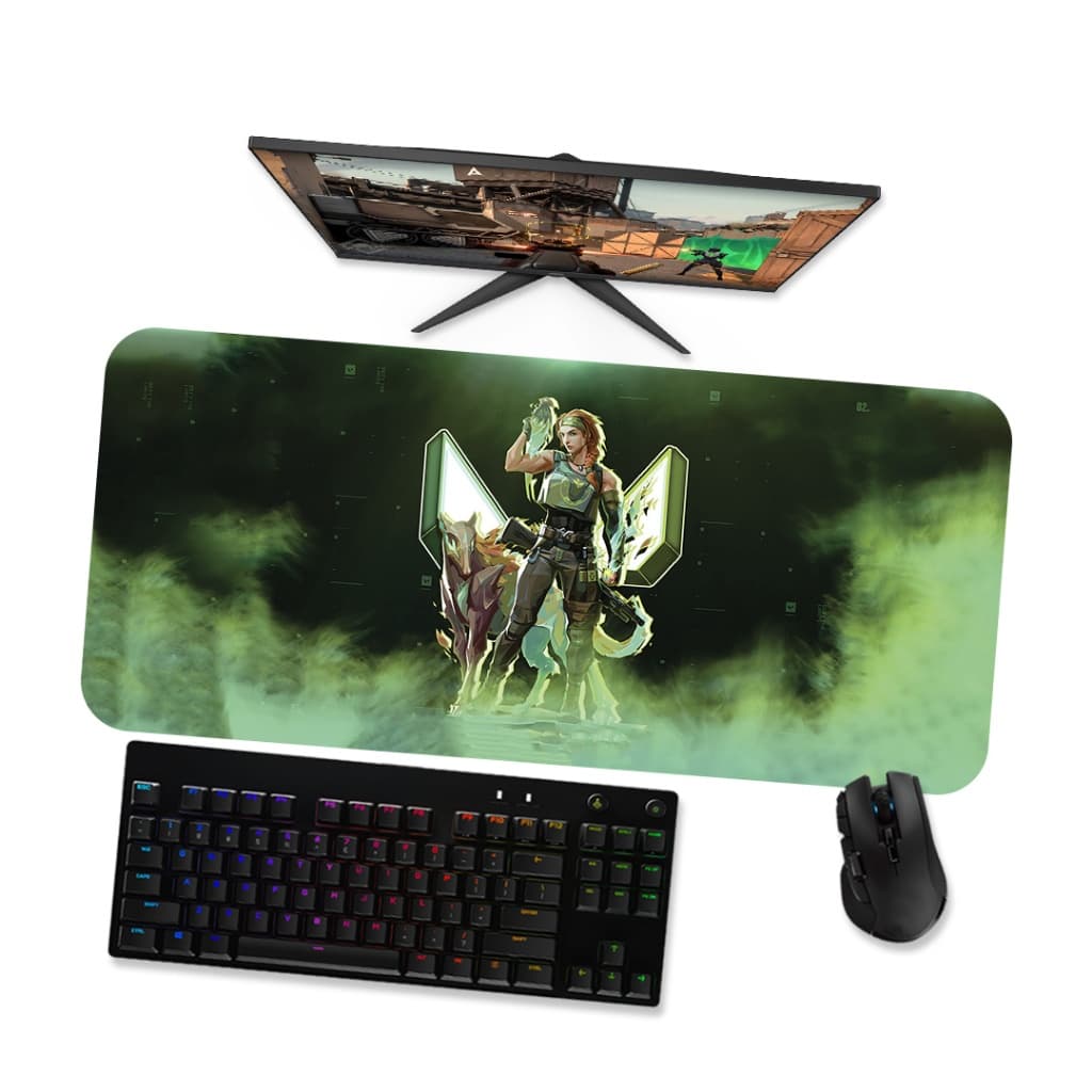 Mouse Pad Gamer Grande Valorant Skye 1 90x40 80x40 60x40 70x30 45x40