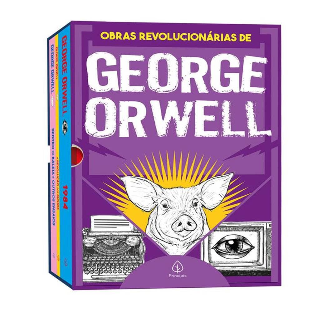 Box As obras revolucionárias de George Orwell - 3 Volumes