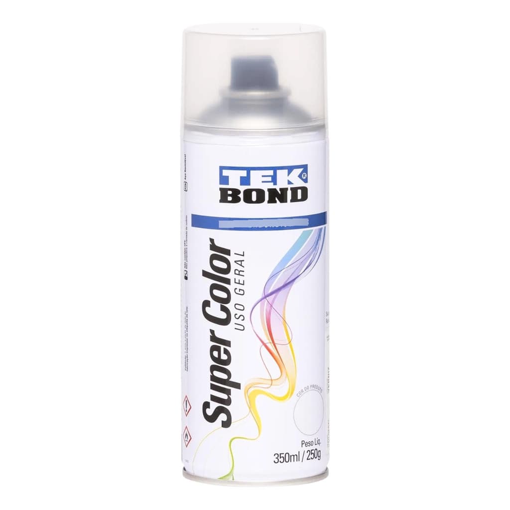 Tinta Spray Tekbond Verniz Fosco Incolor Madeira Decoração