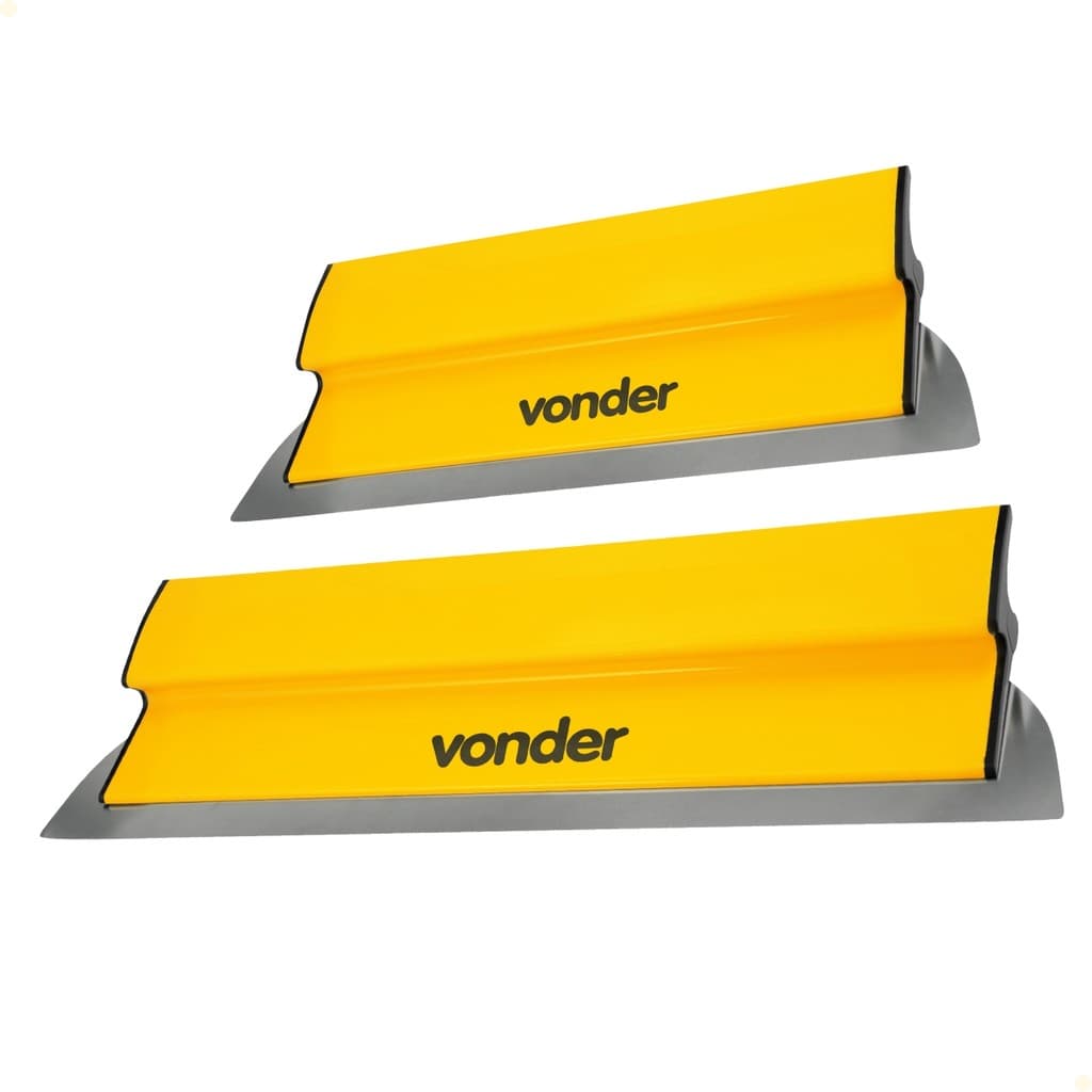 Desempenadeiras Massa 25/40cm Vonder Inox 02 unidades