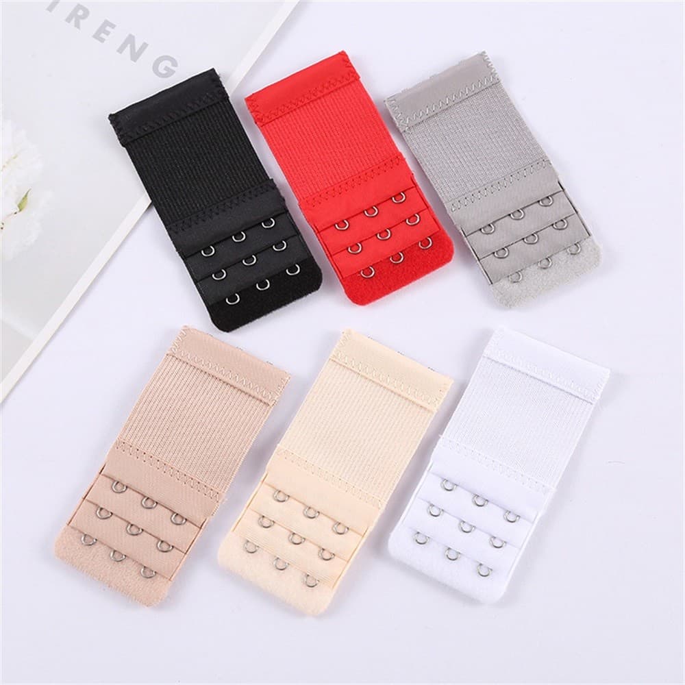 Extensores De Alça De Extensão De Sutiã Feminino 2/3/4 Linhas 3 Fivelas Extensor Elástico Clipe De Gancho Fivela De Cint