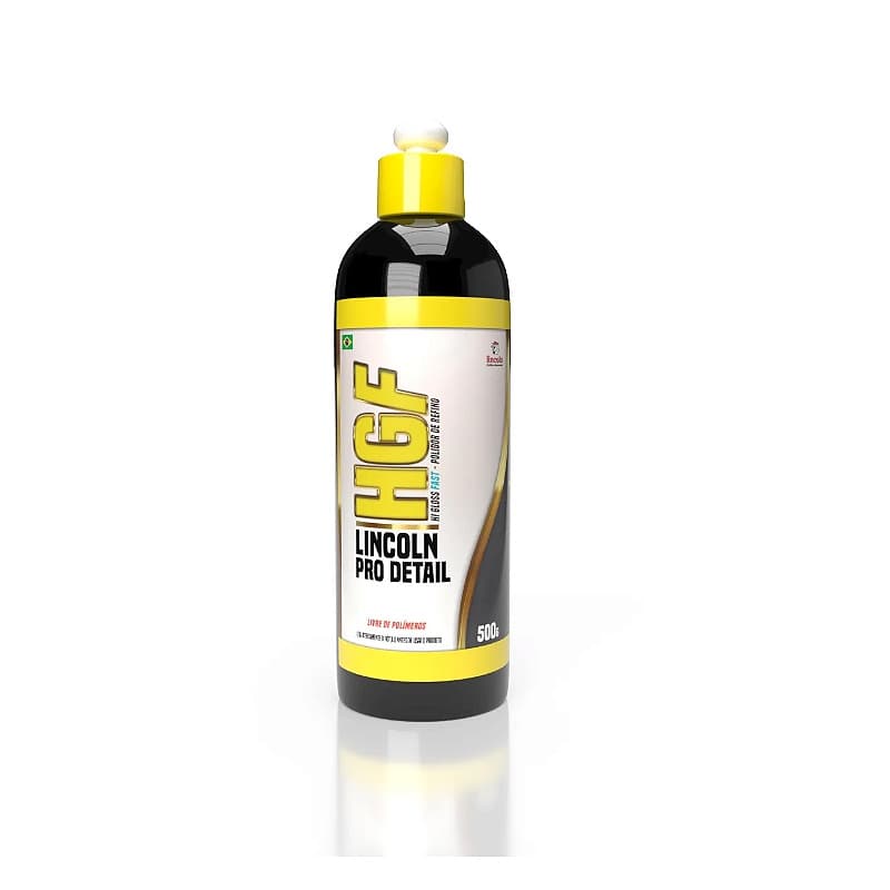 HGF Hi Gloss Fast  Polidor Refino e Lustro 500G - Lincoln