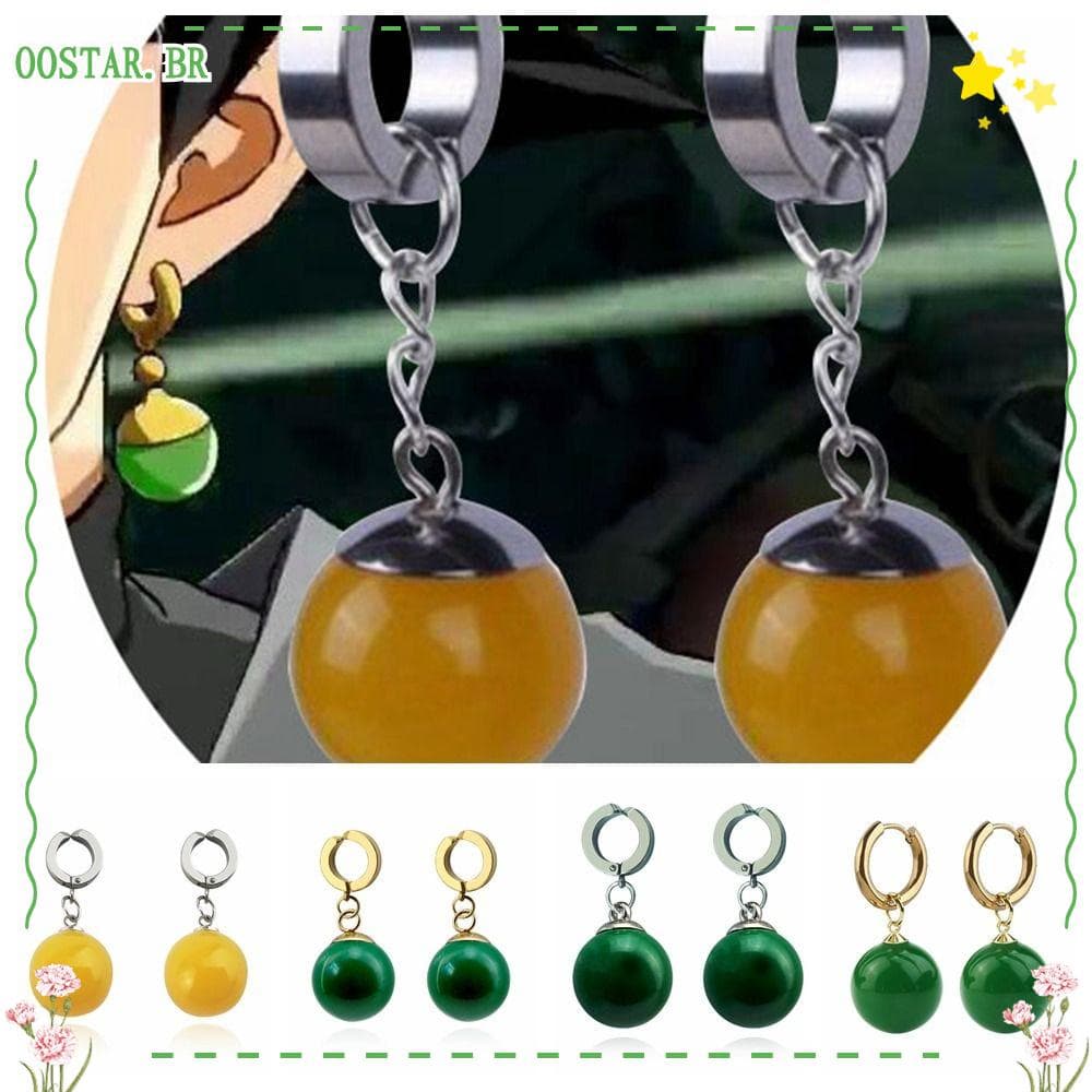 Brincos OOSTAR Potara , Pingentes Cosplay Anime Ear Pendants Trendy DIY Jewelry Pendant Women