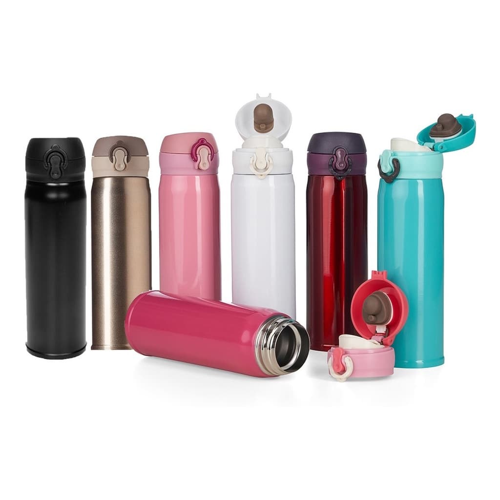 Garrafa Térmica de Aço Inoxidável 380 ML Com Parede Dupla Isolamento Para Quente e Frio