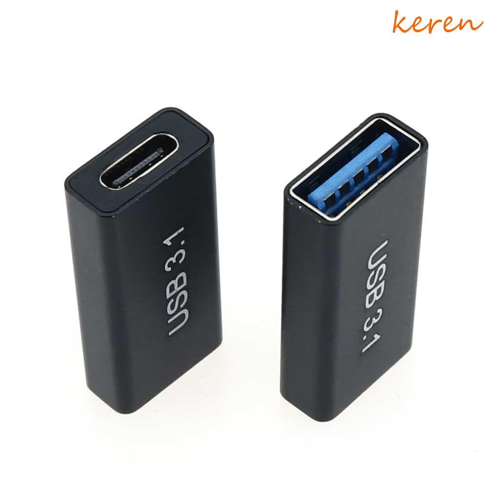 Adaptador KEREN Tipo C Universal Cabo De Extensão De Alta Qualidade USB 3.0 Macho Para Mesa Telefônica Fêmea USB3.0