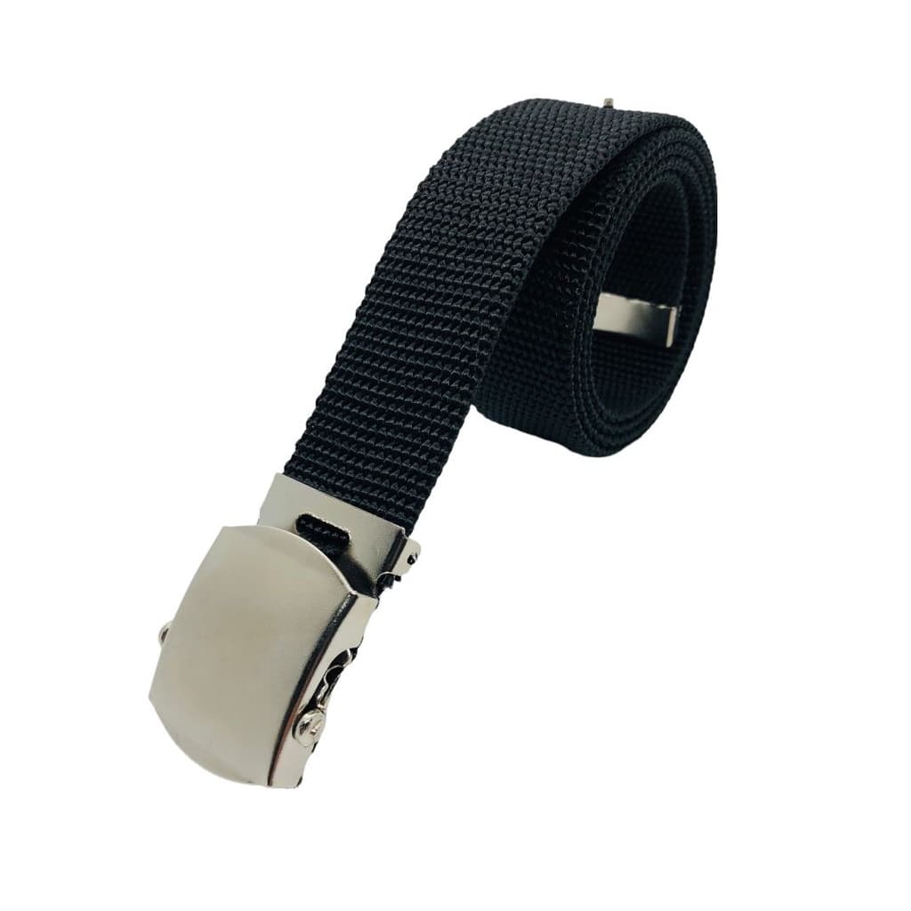 Cinto Largo Masculino Nylon Fivela de Metal Lona Militar Tático