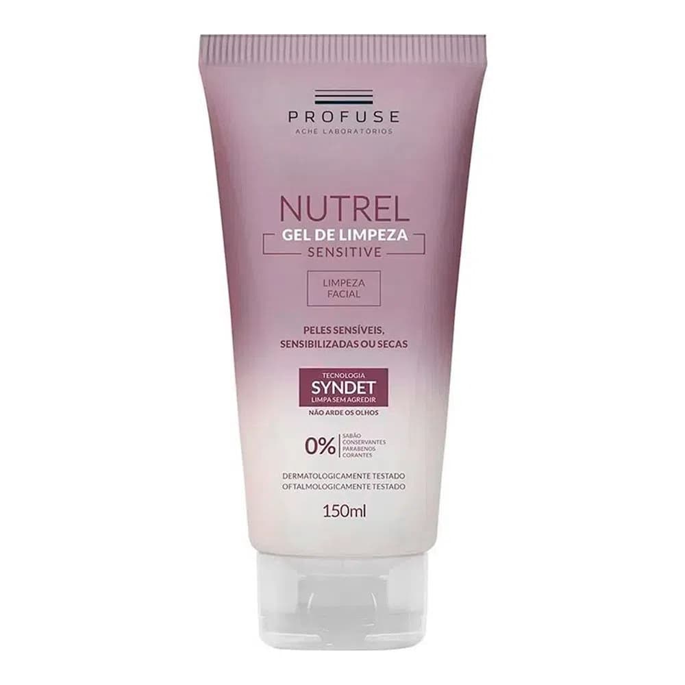 Nutrel Gel de Limpeza Sensitive 150mL Profuse