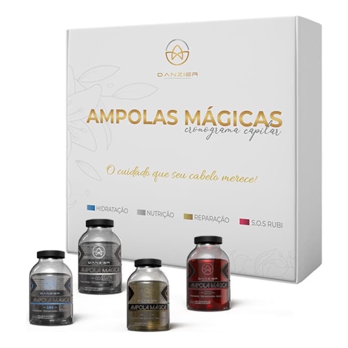 Cronograma Capilar Ampolas Hidratacao Nutricao Reparacao S O S Rubi