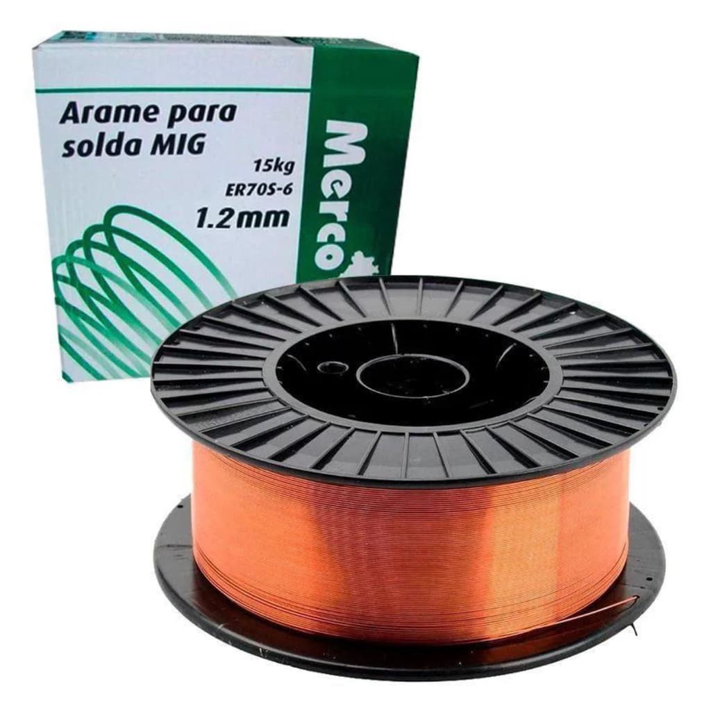 ARAME SOLDA MIG 1.2MM MERCO 15 KG