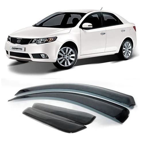 Calha de Chuva Defletor Kia Cerato 2009 a 2013 4 Portas Ecoflex