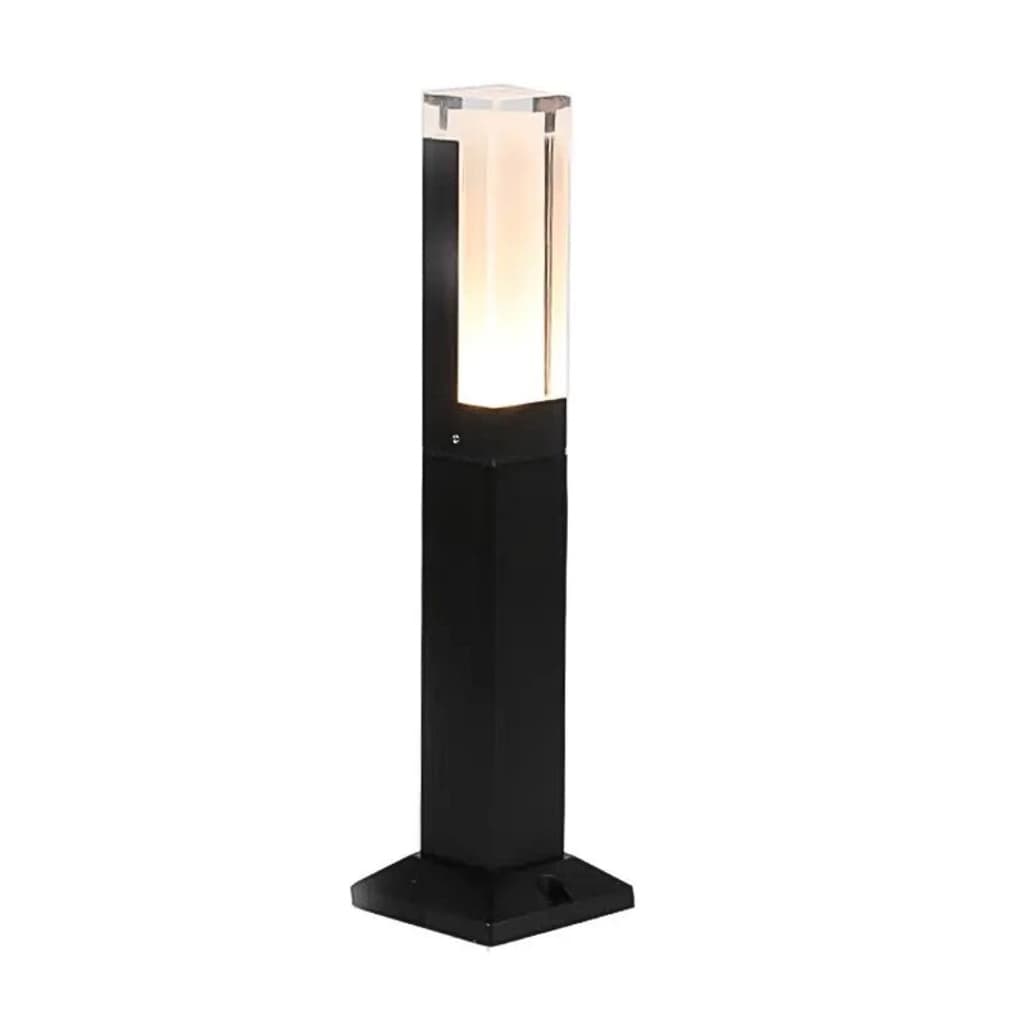 Luminaria 10W LED Poste de Jardim 60cm Balizador 3000K IP66 Bivolt