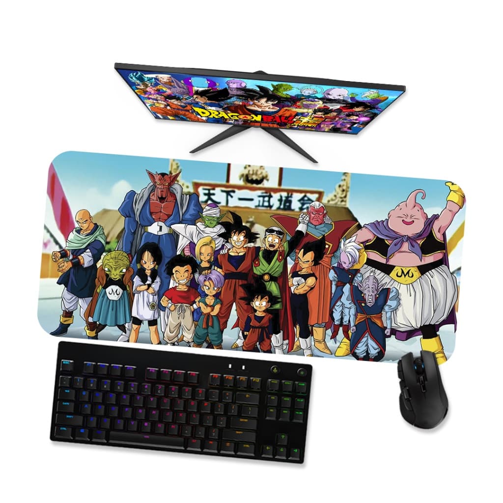 Mouse Pad Gamer Grande DRAGON BALL  CAMPEONATO 1 90x40 80x40 60x40 70x30 45x40