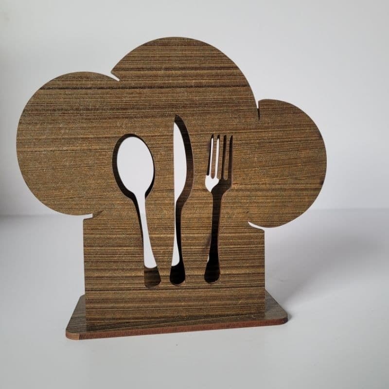 Porta guardanapo de mesa posta 100%MDF Balcao Decoração Cozinha Bancada Natal