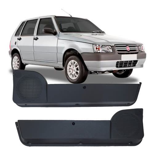Porta Objetos Fiat Uno 2 E 4 Portas 1999 A 2005 2 Unidades