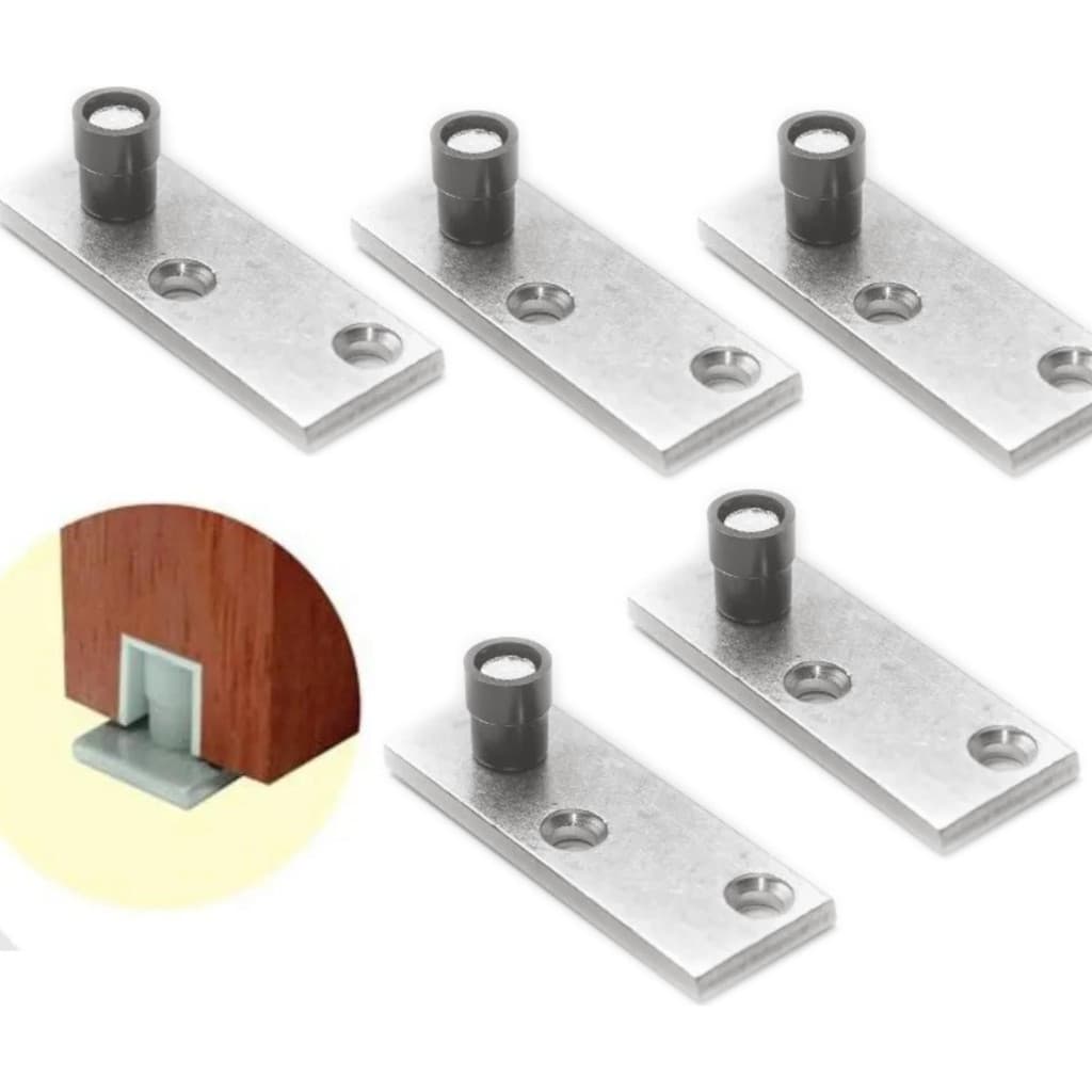 Pino Guia Inferior Para Porta De Correr 9mm 5 Peças