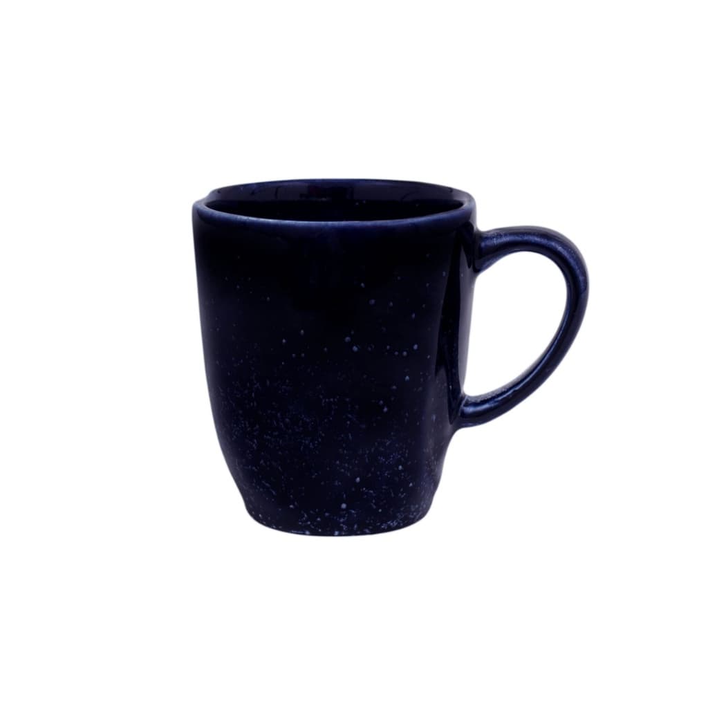 Caneca Ryo Safira Azul Escuro 380ml Oxford Porcelanas para Chá e Café com Design Sofisticado e Elegante