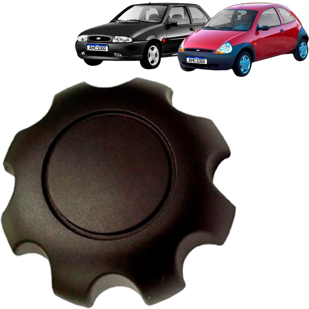 Manopla Roldana Regulagem de Banco Escort Ka Fiesta 96/98 Preto Serve Ld Le