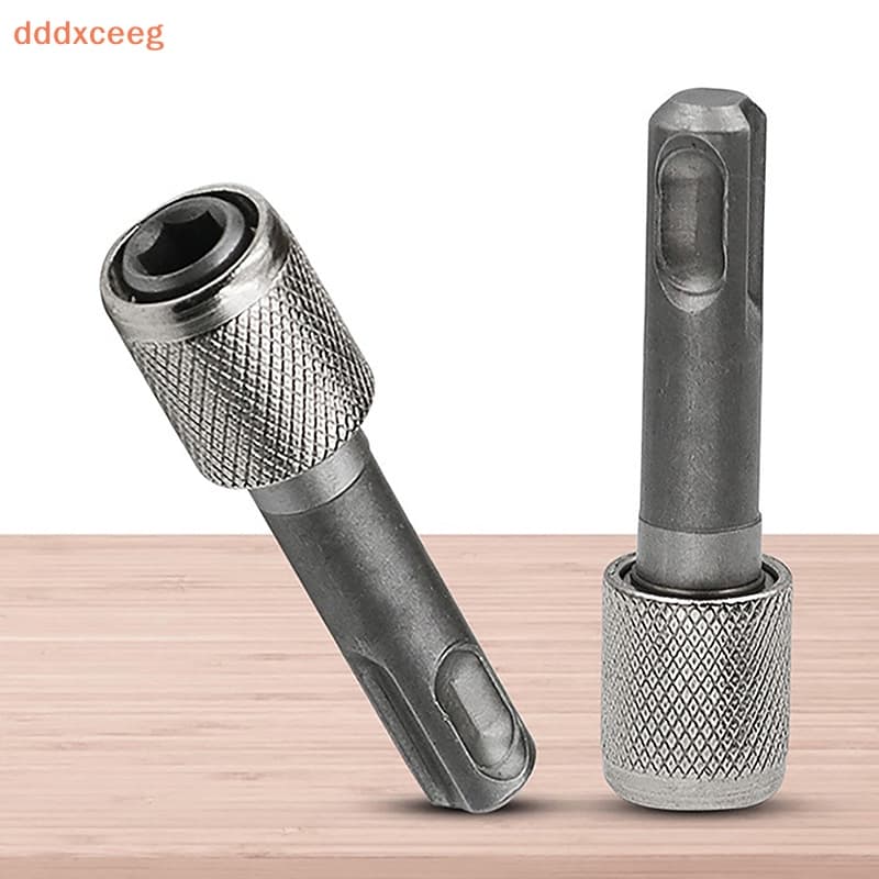 [Ddddxceeg] Martelos Bits De Furação De Impacto SDS Adaptador De Soquete 1/4 Chave De Fenda Com Haste Sextavada 60x10mm