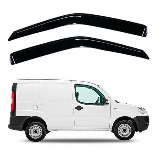 Defletor Calha de Chuva Doblo 2001 a 2020 2 Portas Ecoflex
