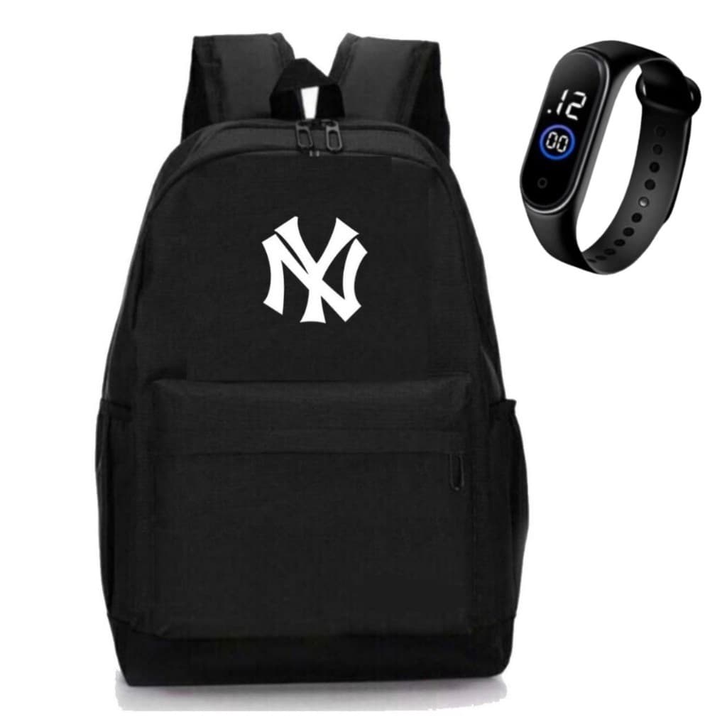 Bolsa Mochila Grande + Relógio Digital Promoção