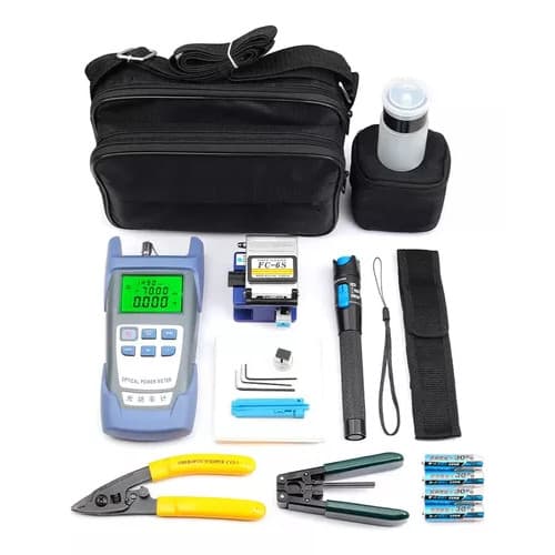 Kit Ferramentas para Fibra Óptica Ftth Completo Profissional 15 em 1 BT-346
