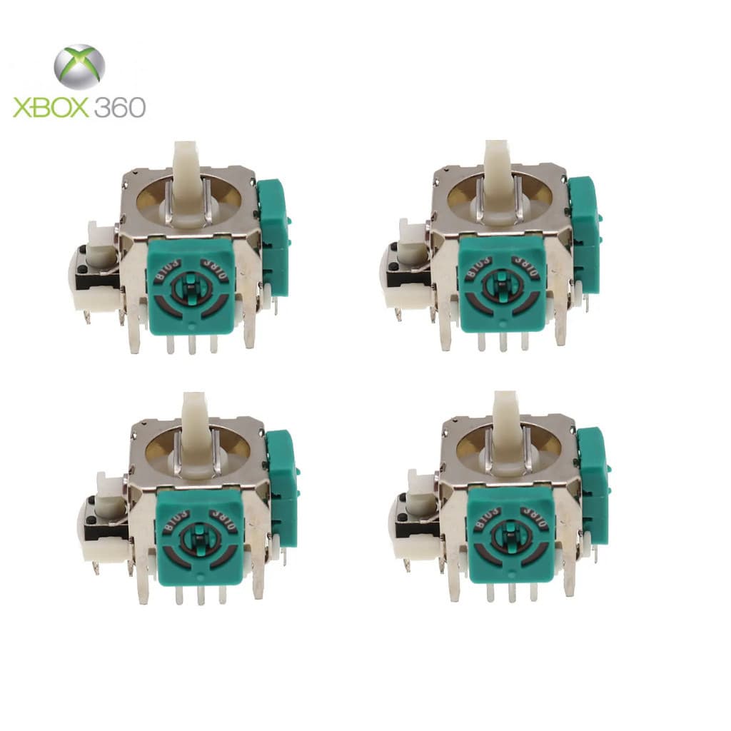 4x Botão Analógico 3d Direcional Compativel Controle de Xbox 360