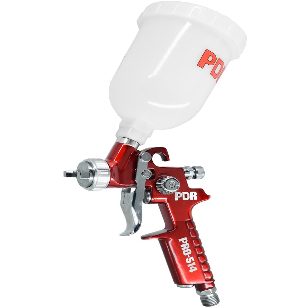 Pistola de Pintura Pneumática Gravidade Ar Direto Bico 1.0mm 250ml PDR